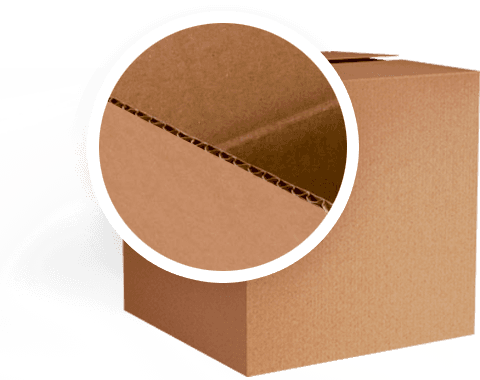 Strong and durable corrugated shipping box